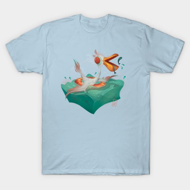 Fisherman T-Shirt by Claire Lin